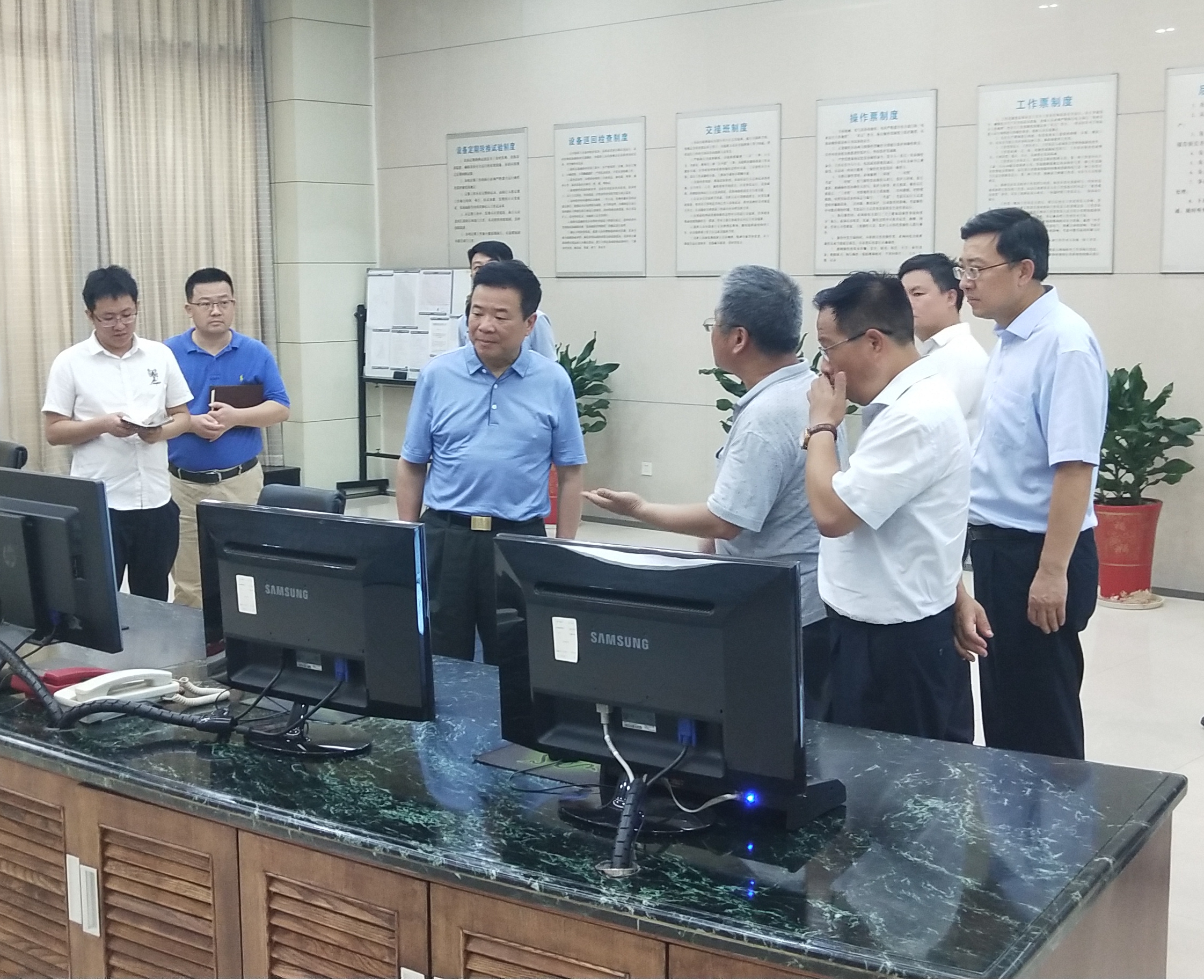 陈飞副省长到爱游戏手机登录入口-爱游戏（中国）株洲航电枢纽考察调研