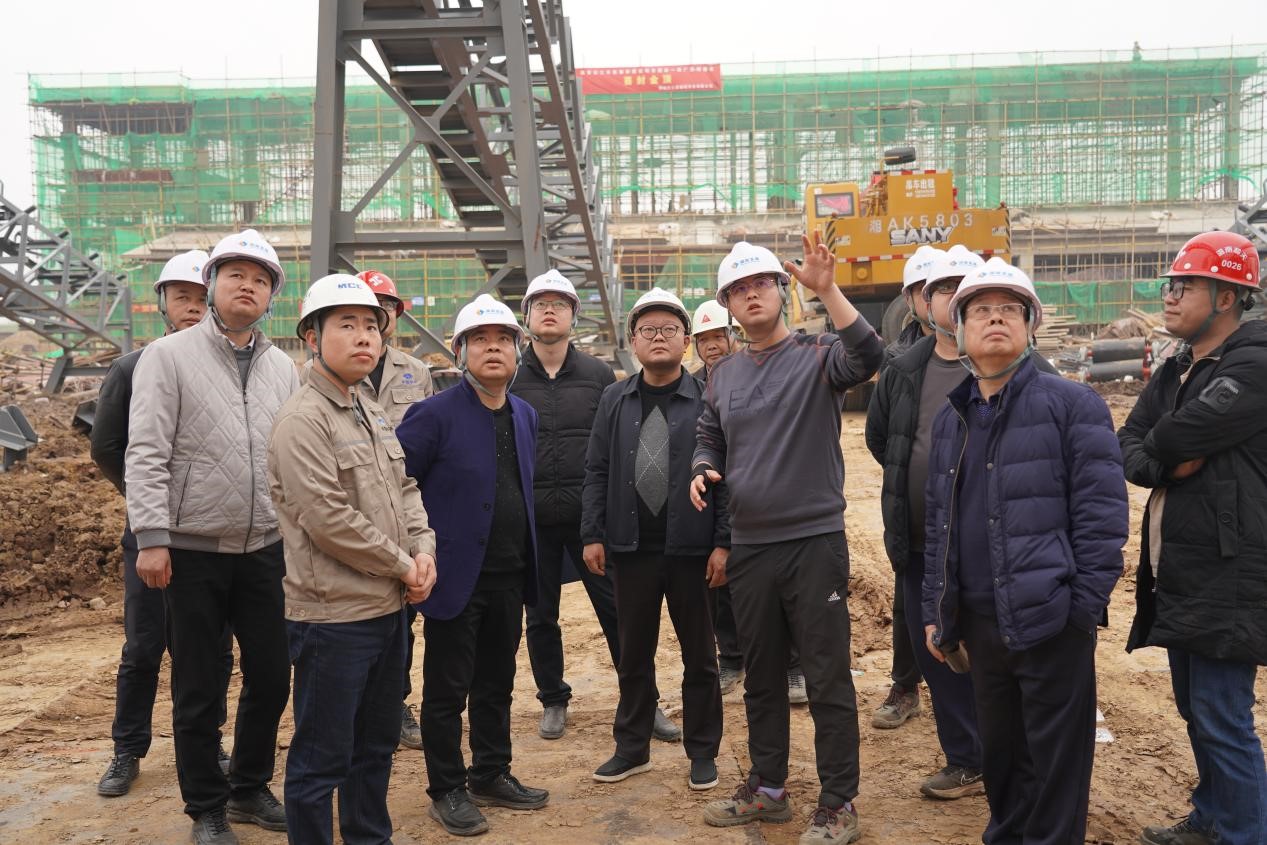 沅江市市长罗必胜调研爱游戏手机登录入口-爱游戏（中国）沅江机制砂和砂石集散中心建设项目